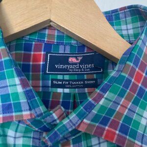 Vineyard Vines slim fit LS Tucker Shirt Mens